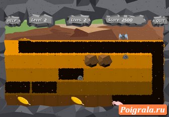 Картинка к игре Руфус собирает зерна